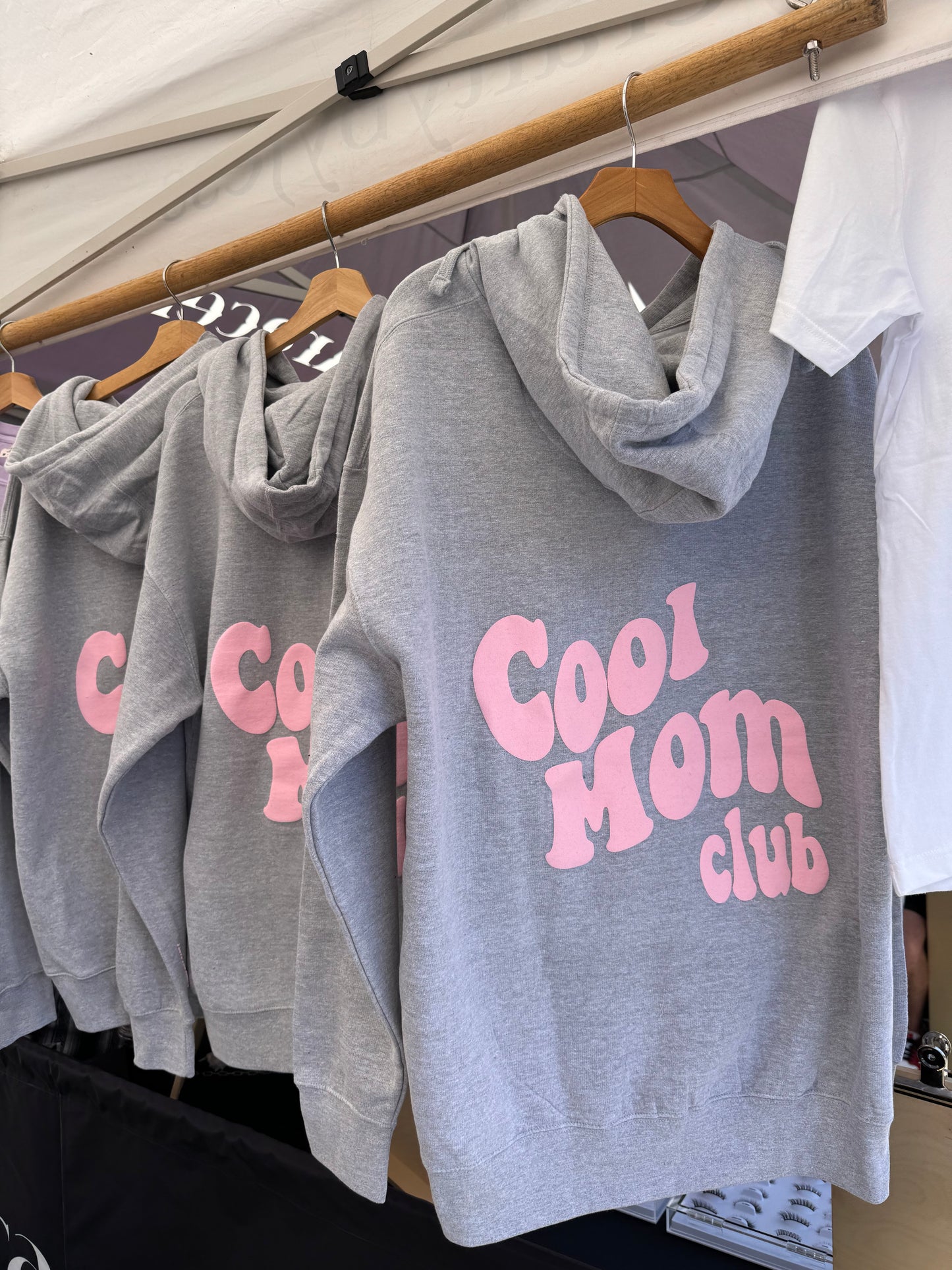 Cool Mom pink Hoodie