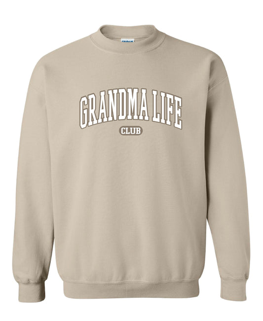 Grandma Life Club crewneck