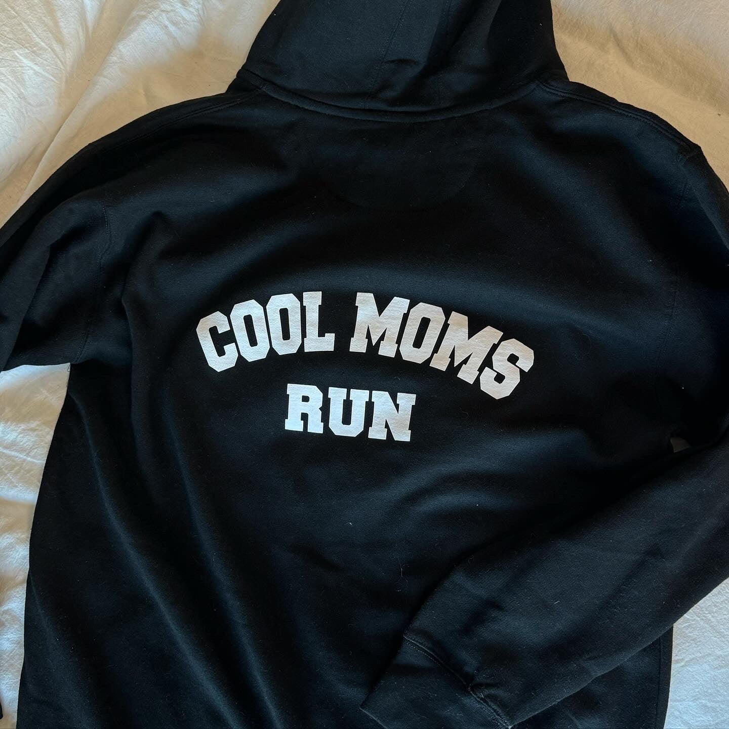 Cool Moms Run Zip up hoodie