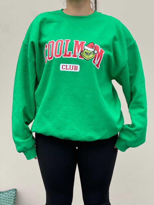 Green Grinchmas crewneck