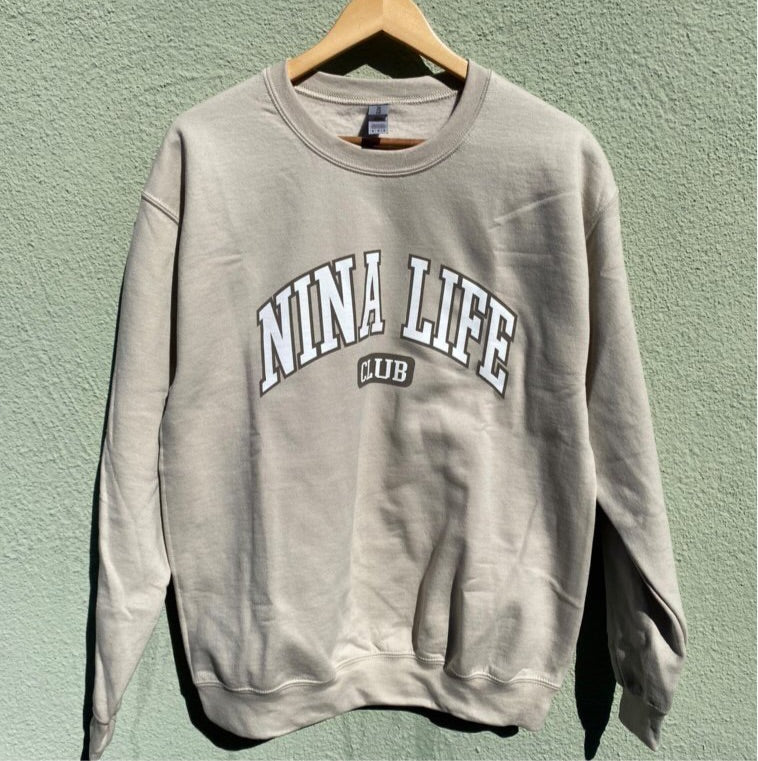 NINA LIFE CLUB CREWNECK